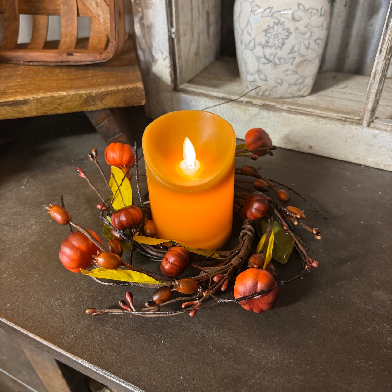 Pumpkin Hill - Candle Ring