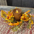 Grungy Moving Flame Candle
