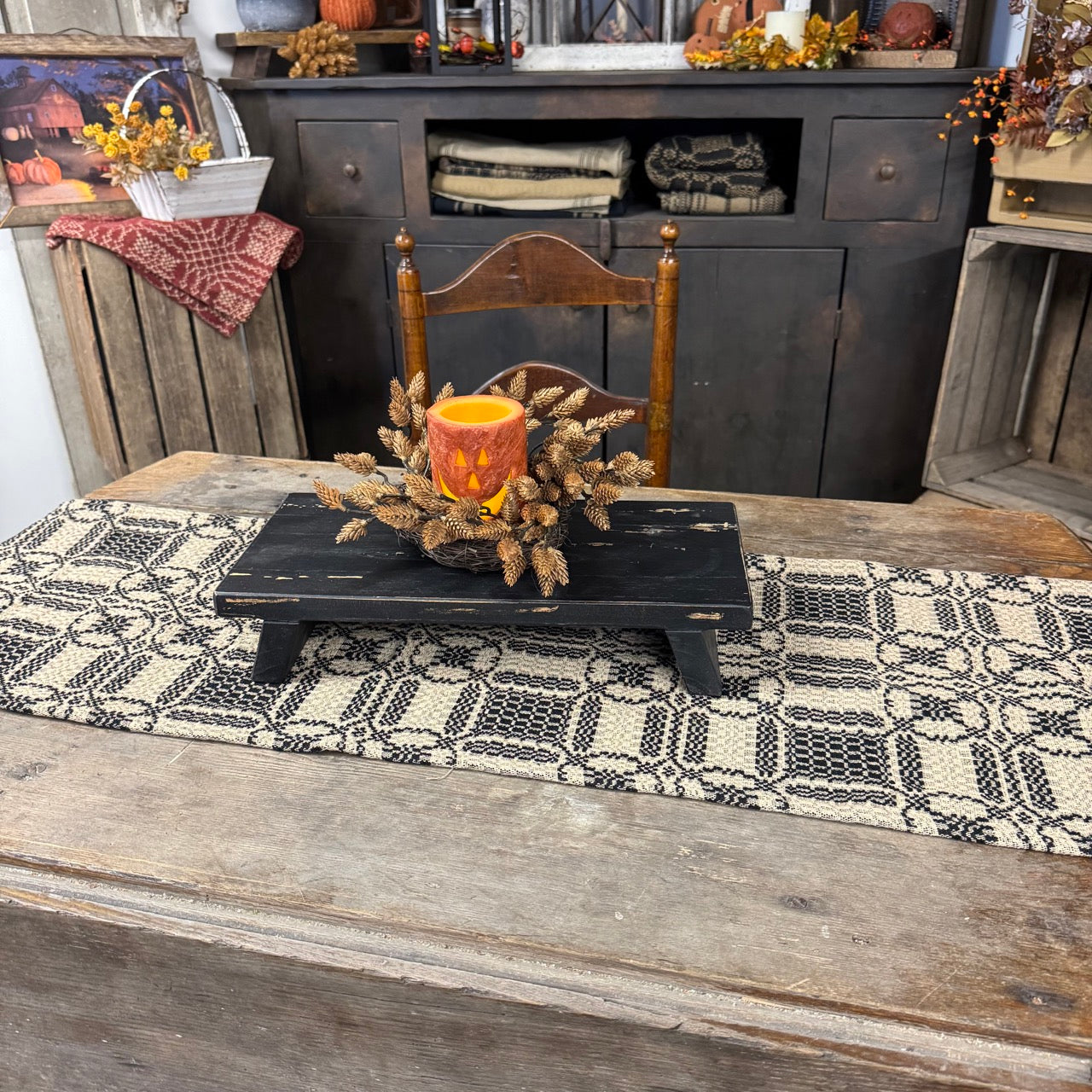 Black Smith Table Runner