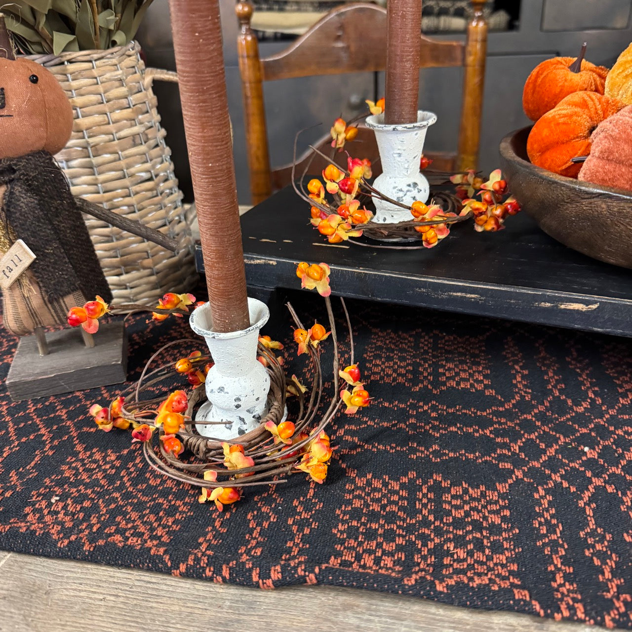 Bittersweet Candle Ring - Set of 2