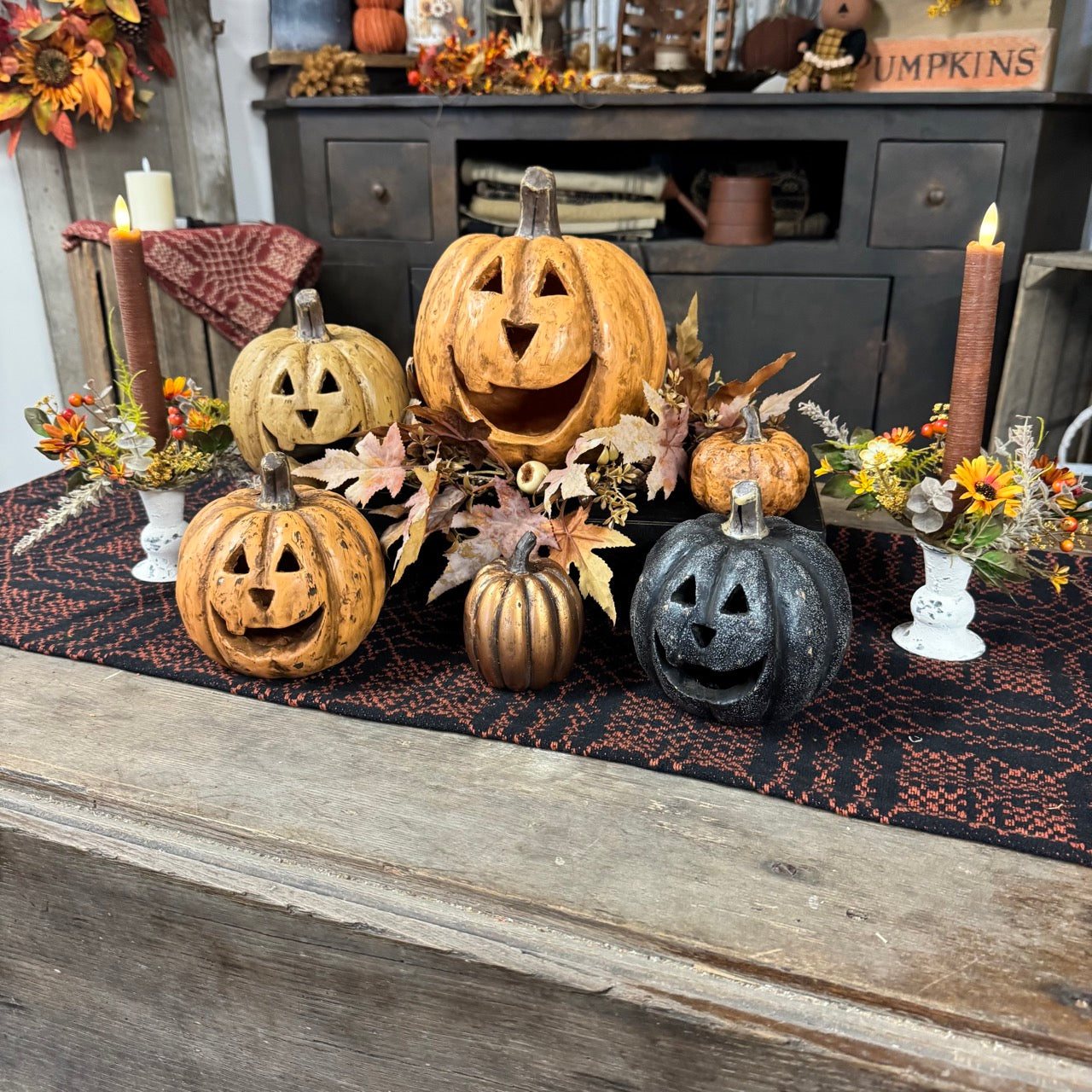 Terracotta Short Pumpkin
