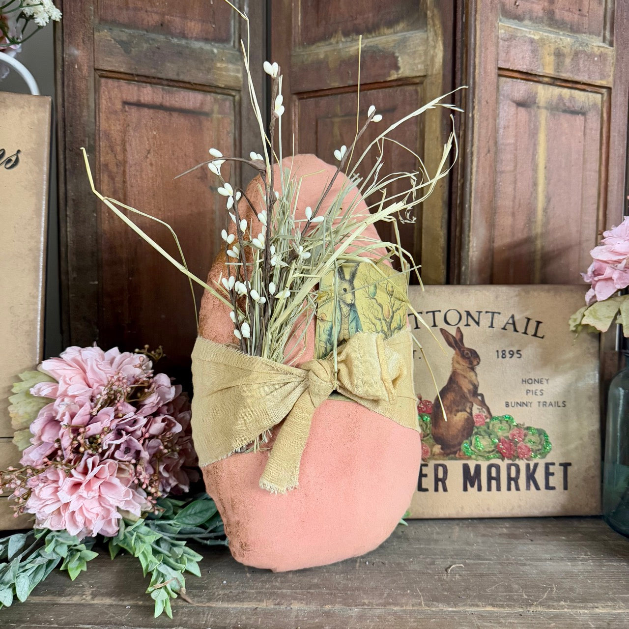 Handmade Pink Easter Egg