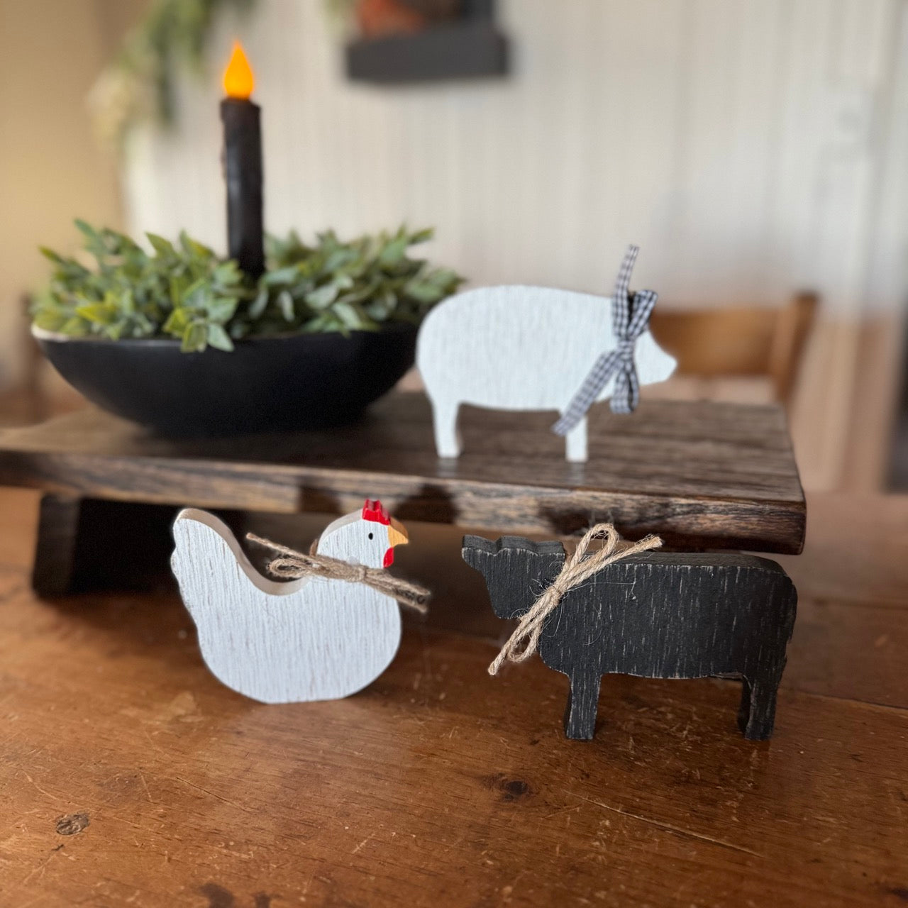 Farm Animal Sitters - Set of 3