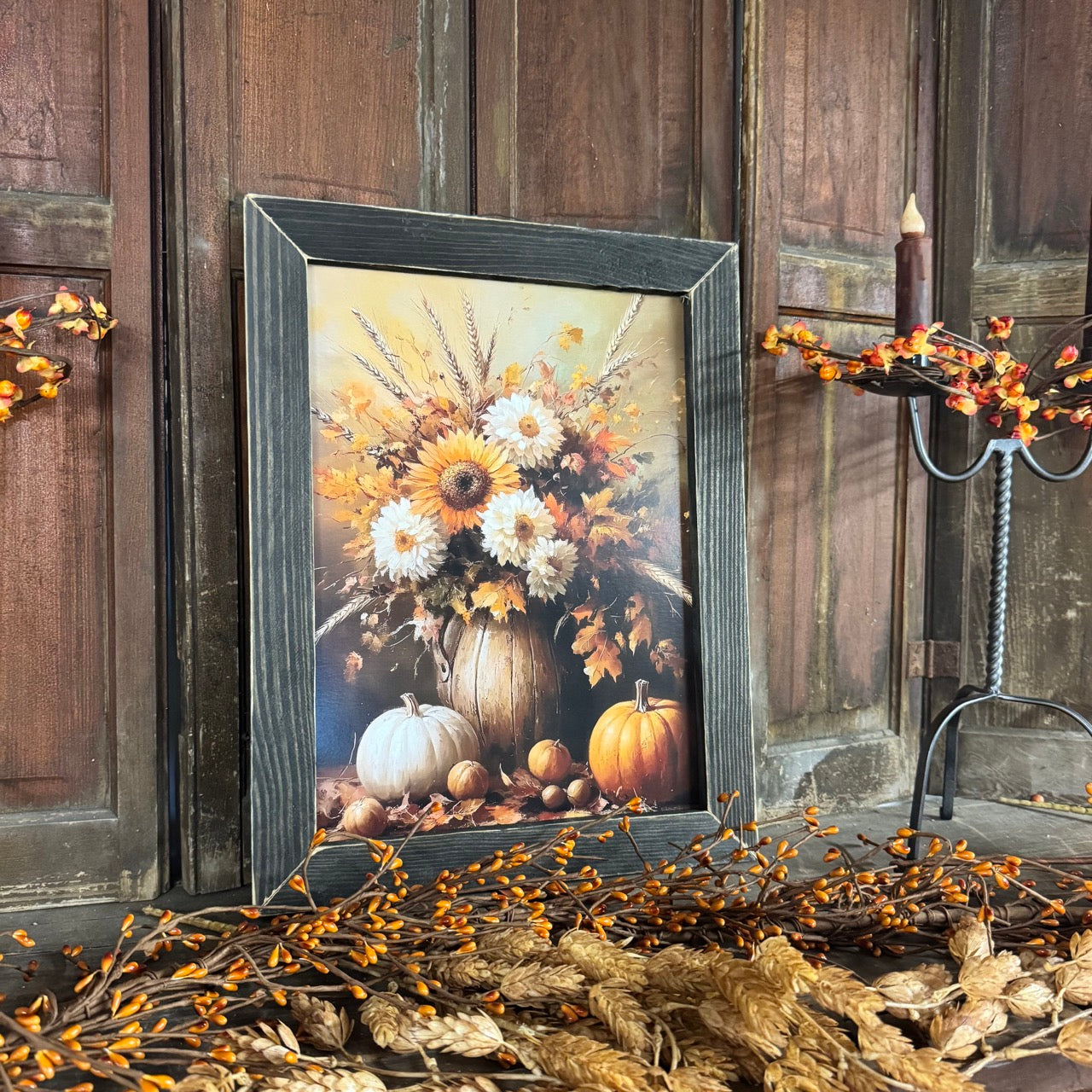 Sunflower Bouquet - Framed Art