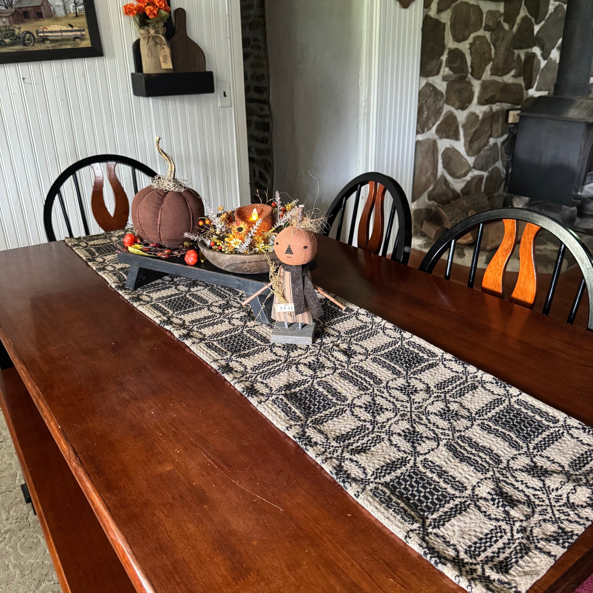 Black Smith Table Runner