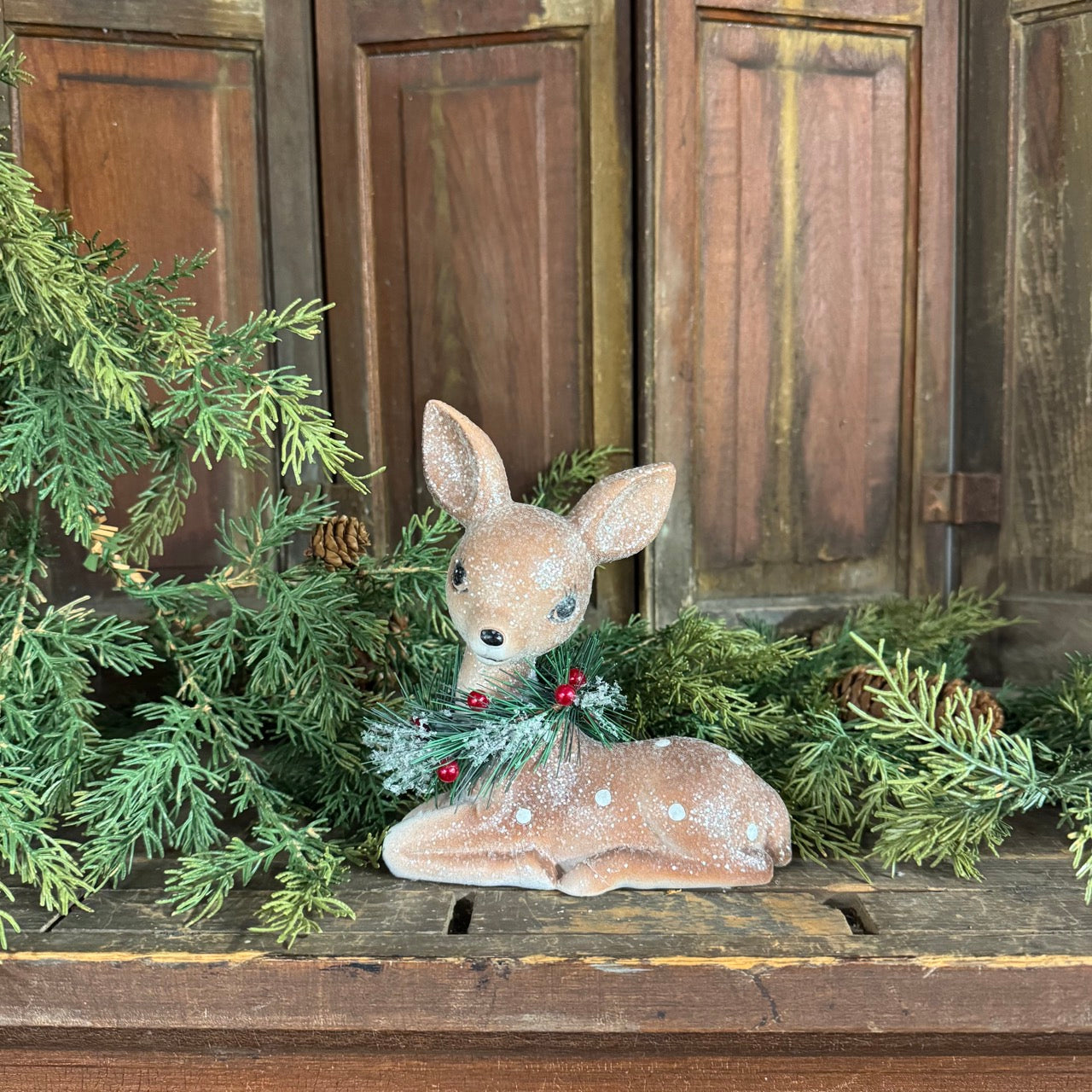 Vintage Laying Deer