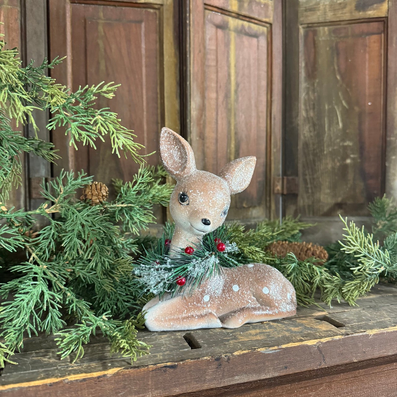 Vintage Laying Deer