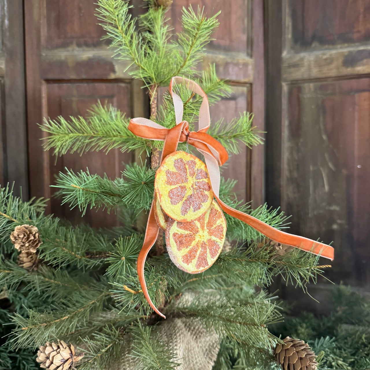 Orange Slice Ornament