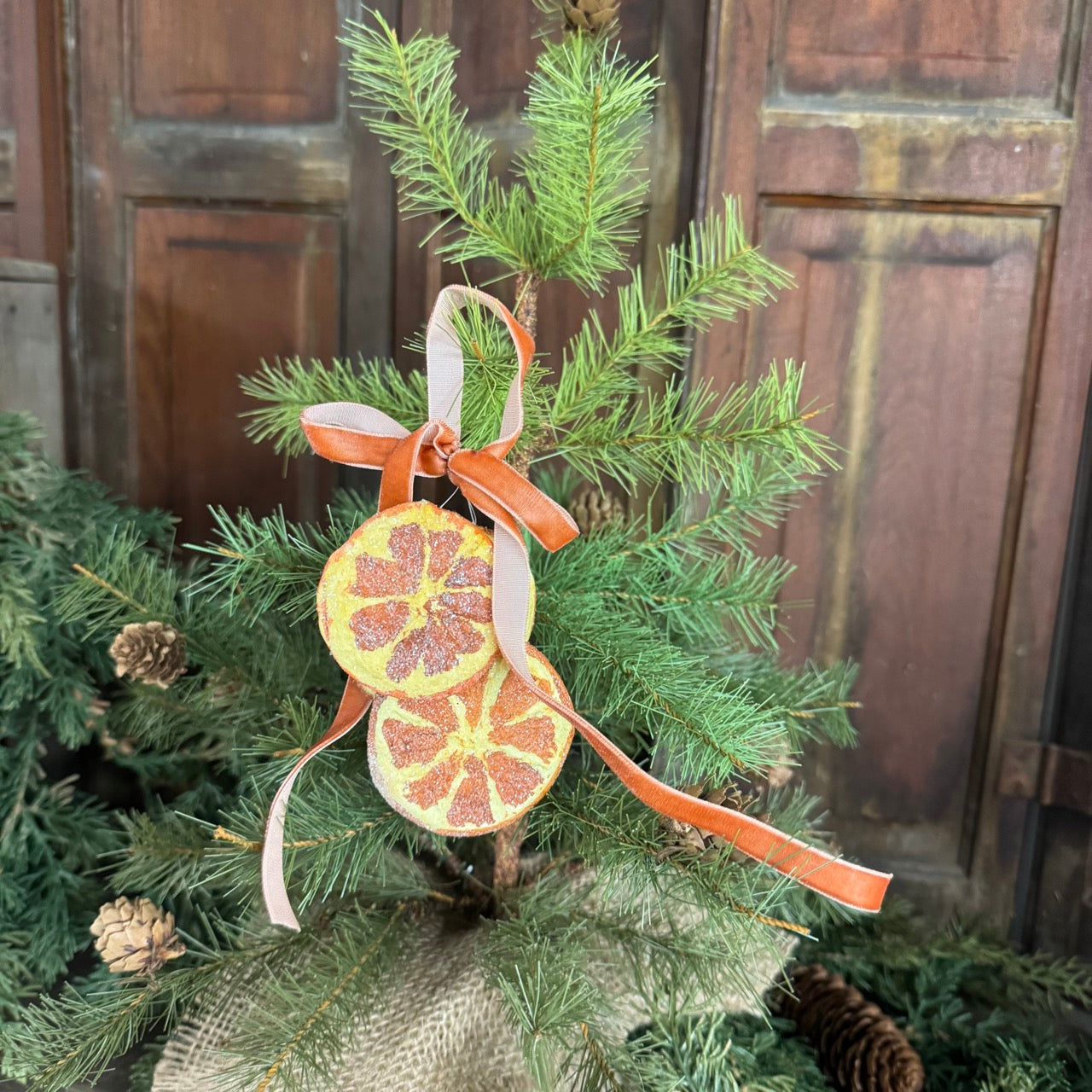 Orange Slice Ornament