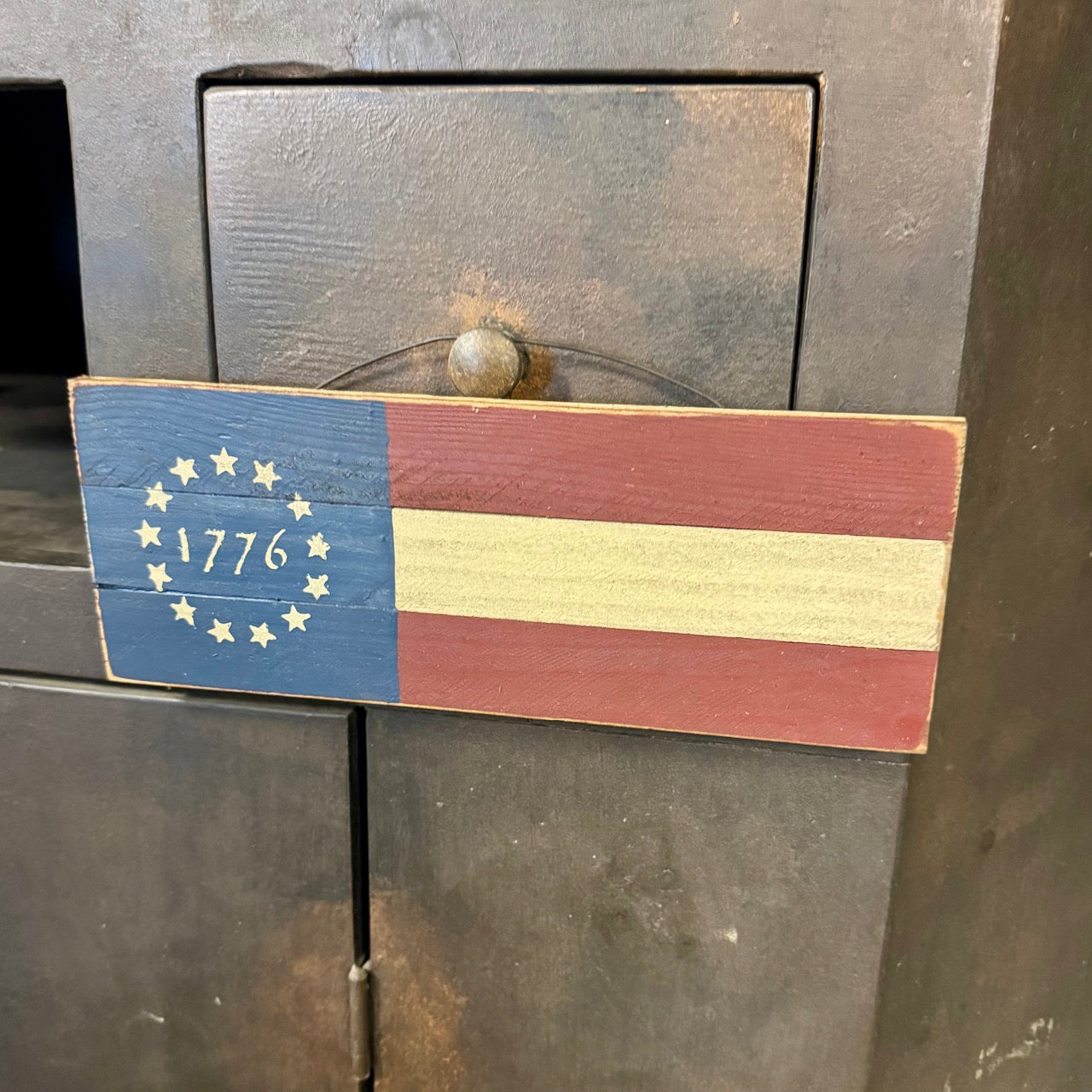 1776 Wooden Flag