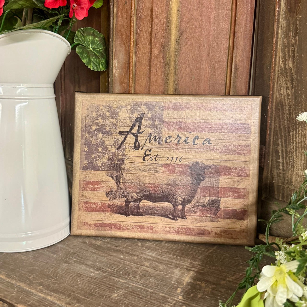 American Sheep - Canvas Print