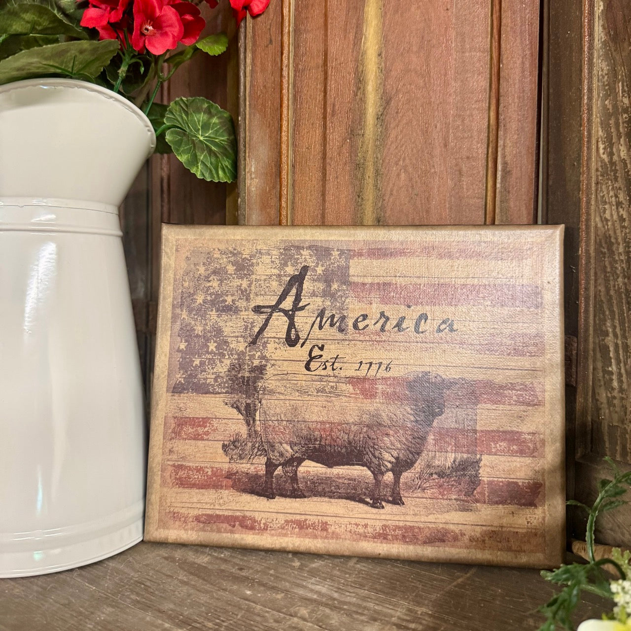 American Sheep - Canvas Print