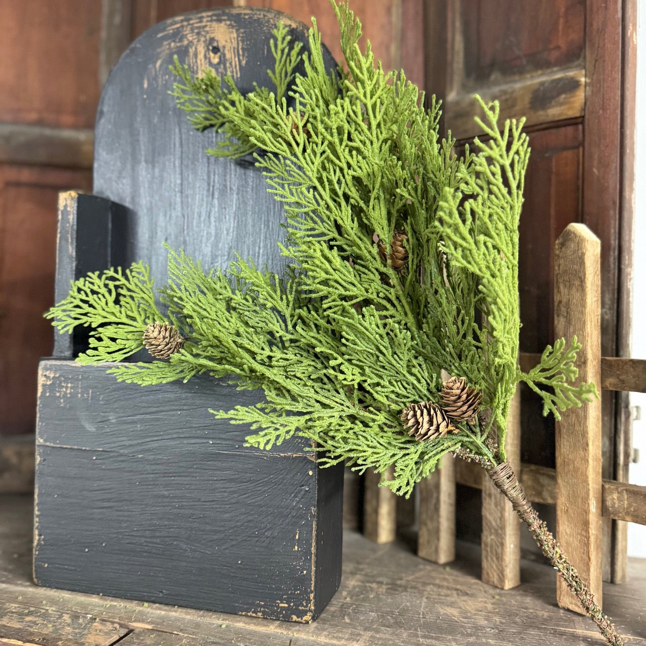 Primitive Hemlock Bush - 22"
