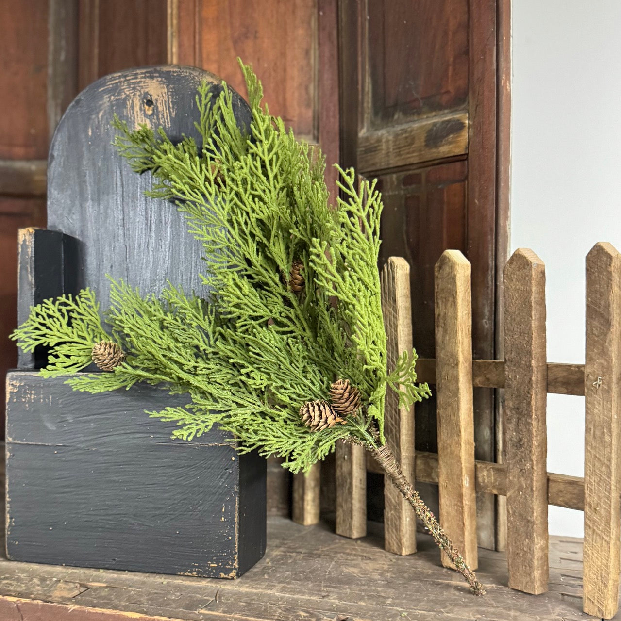 Primitive Hemlock Bush - 22"