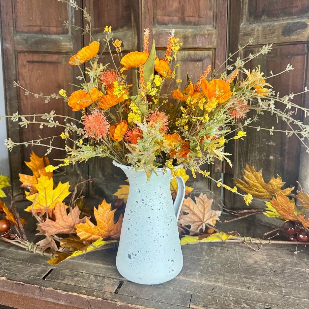 Autumn Marigold Floral Set