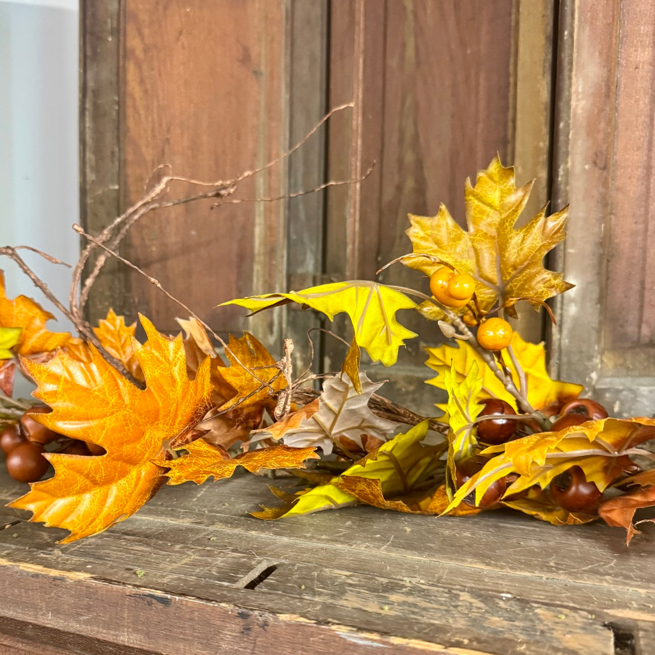 Maple Leaf Garland - 5'