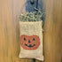Pumpkin Burlap Bag