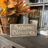 Autumn Blessings - Wooden Sign