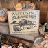 Autumn Blessings - Canvas Sign