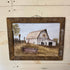 Billy Jacobs "Ohio Star Quilt Block Barn" Framed Art