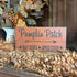Pumpkin Patch Wooden Sign