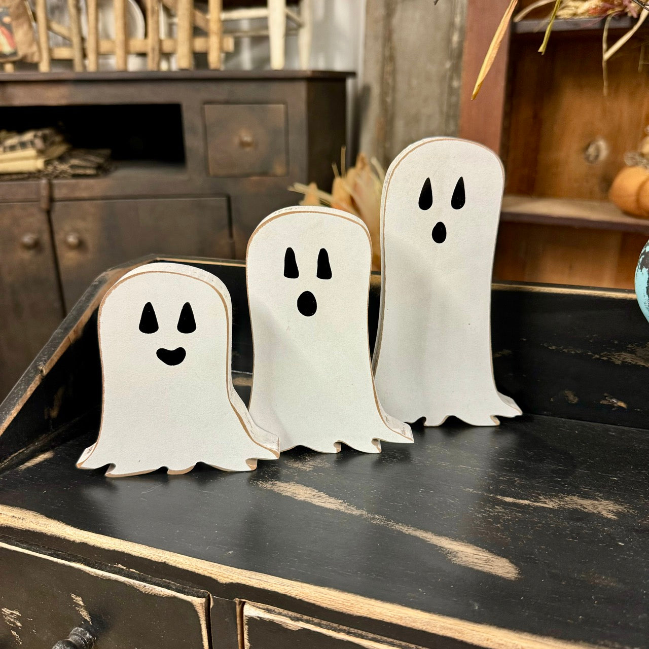 Happy Ghosts - Set of 3