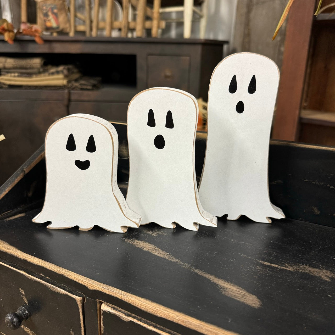 Happy Ghosts - Set of 3