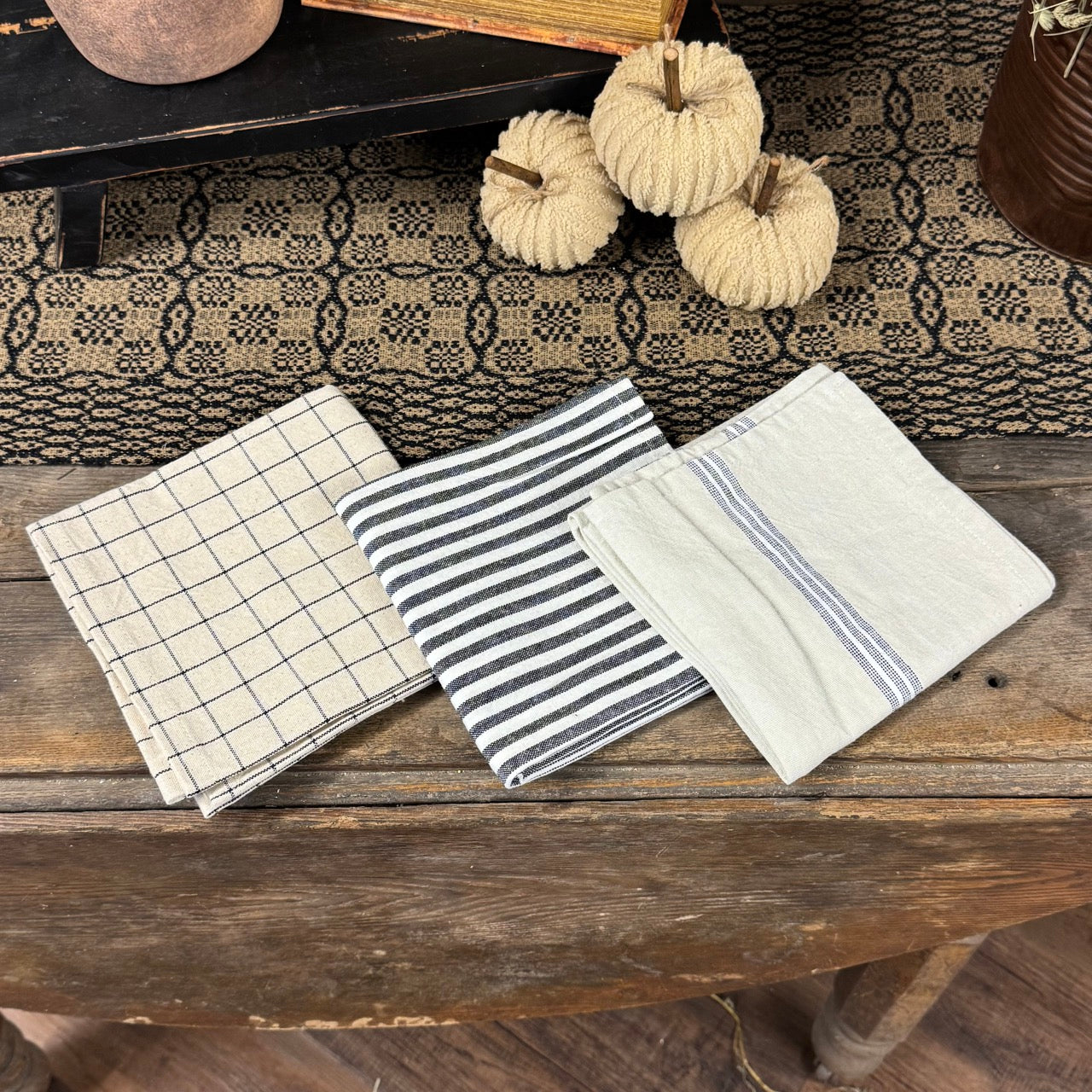 Farmhouse Essentials – Neutral Kitchen Towel 3-Pack