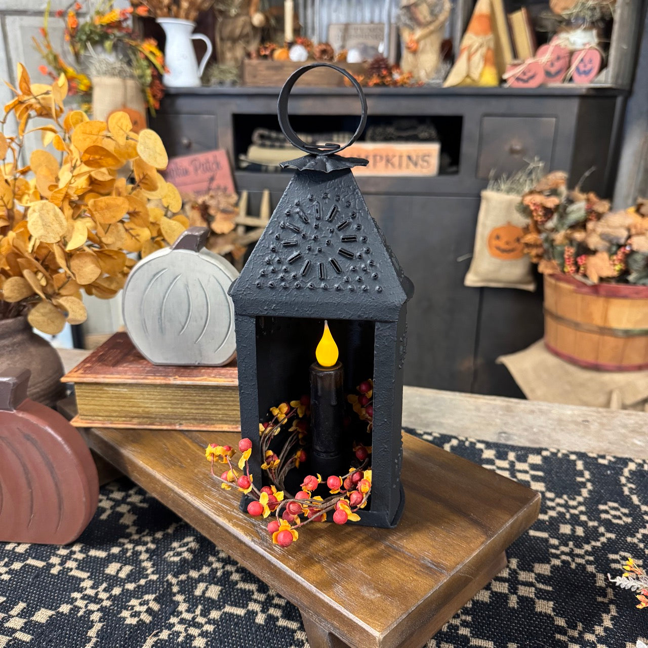 Olde Autumn Lantern