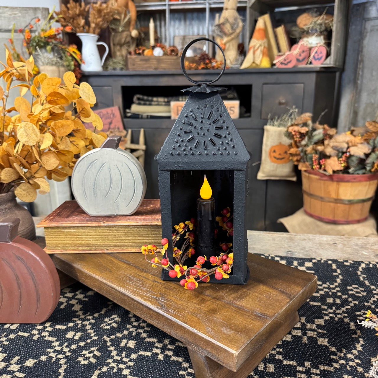 Olde Autumn Lantern