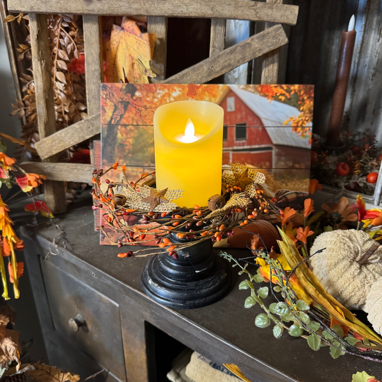 Cozy Hearthlight Candle
