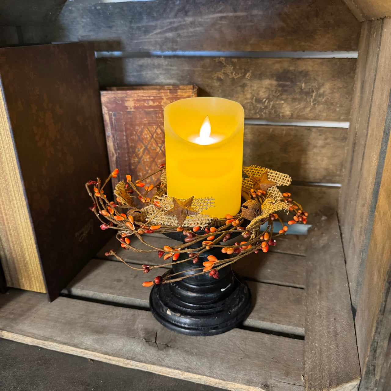 Cozy Hearthlight Candle