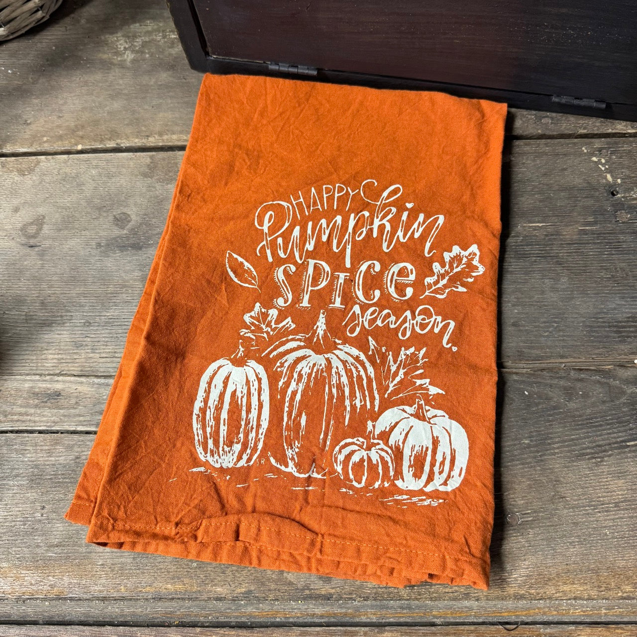 Happy Pumpkin Spice Season Towel