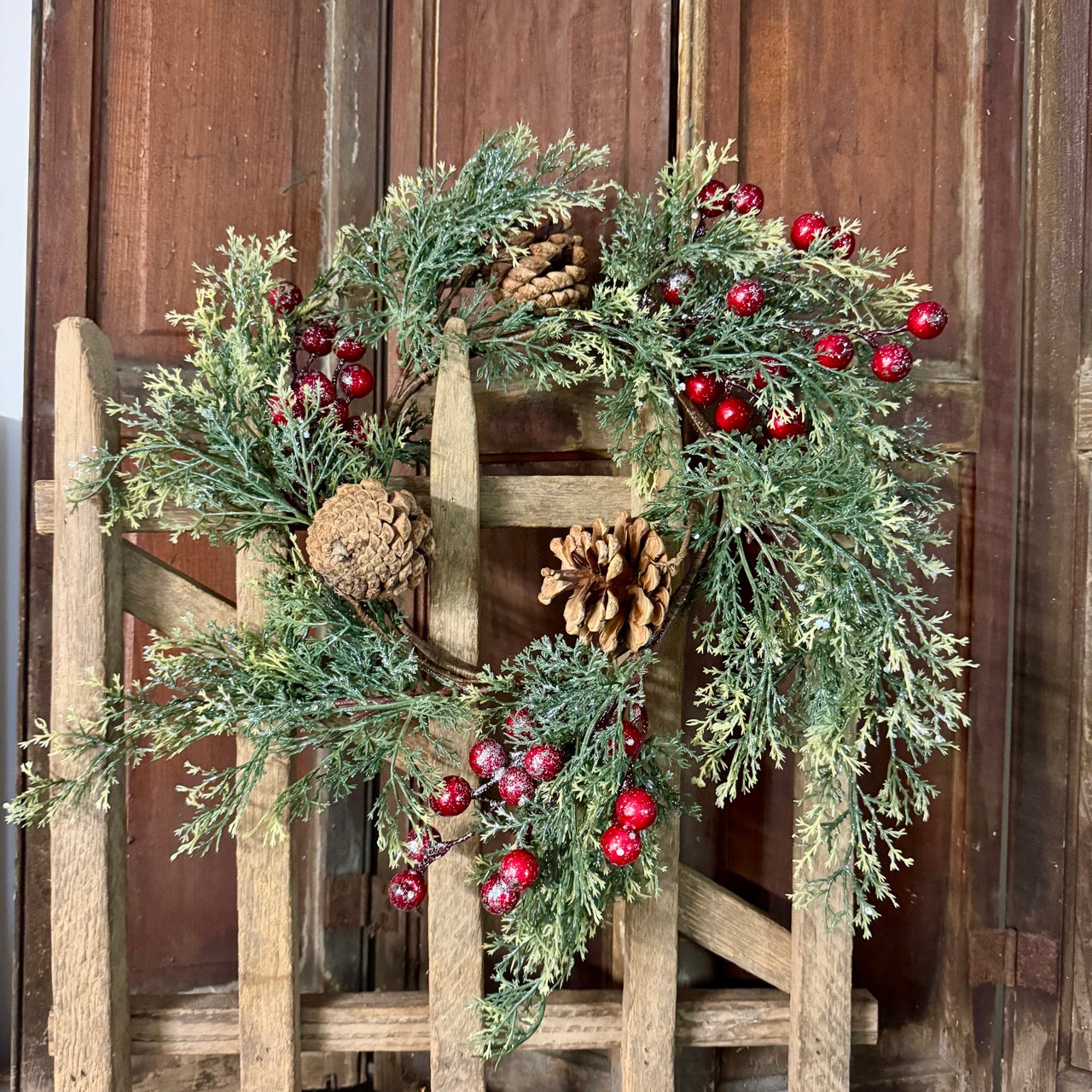 Glistening Holiday Candle Ring