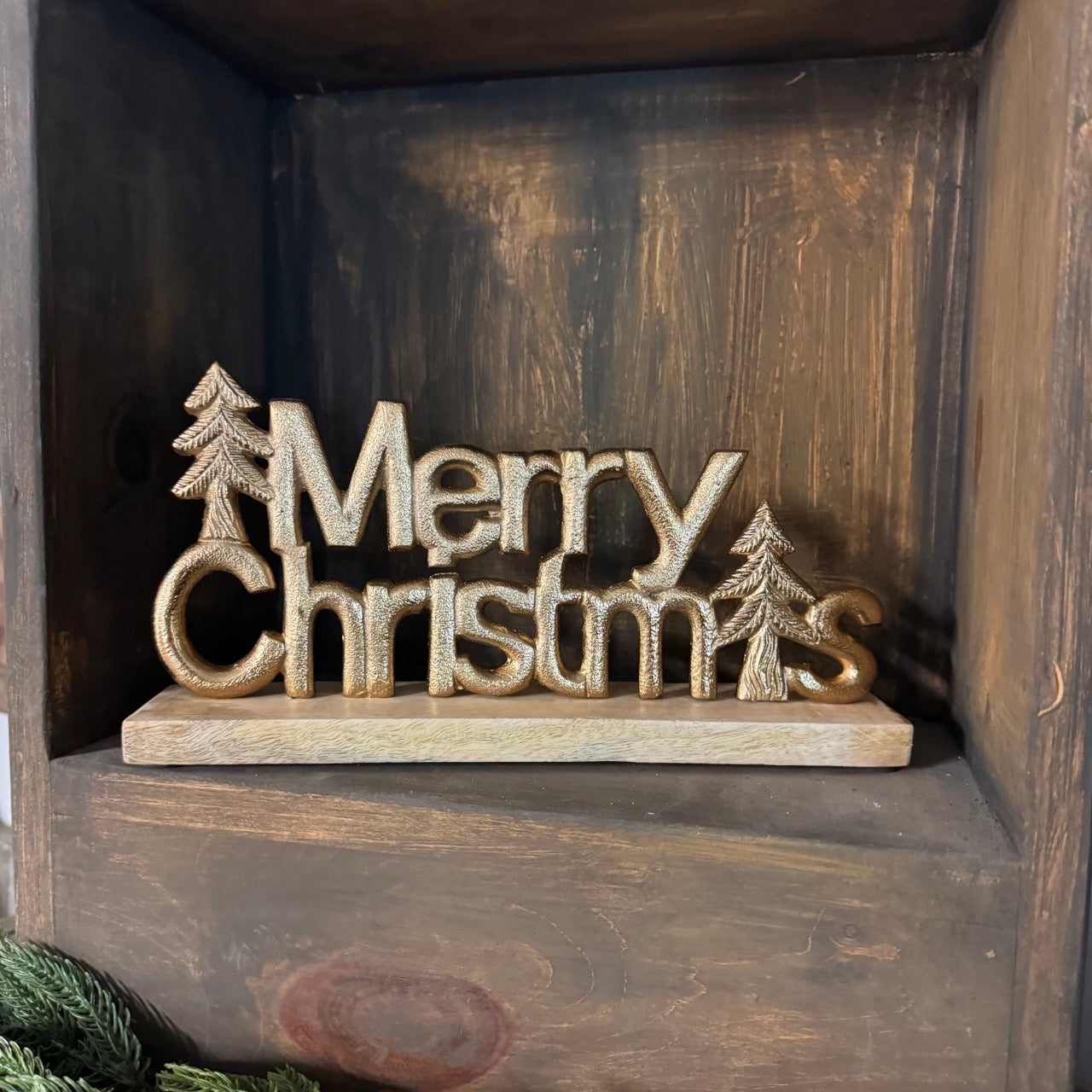 Merry Christmas - Tabletop Decor