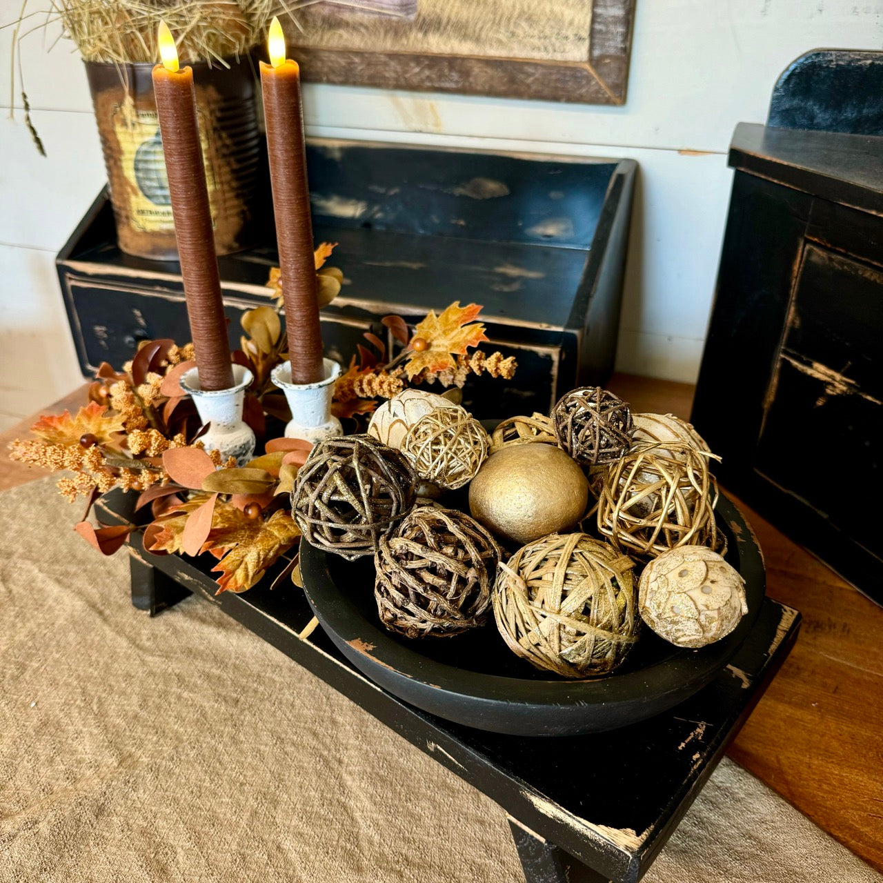 Decorative Bowl Fillers - Golden Fall Colors