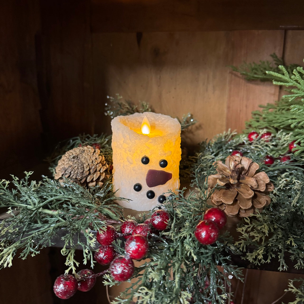 Little Frosty - Timer Candle