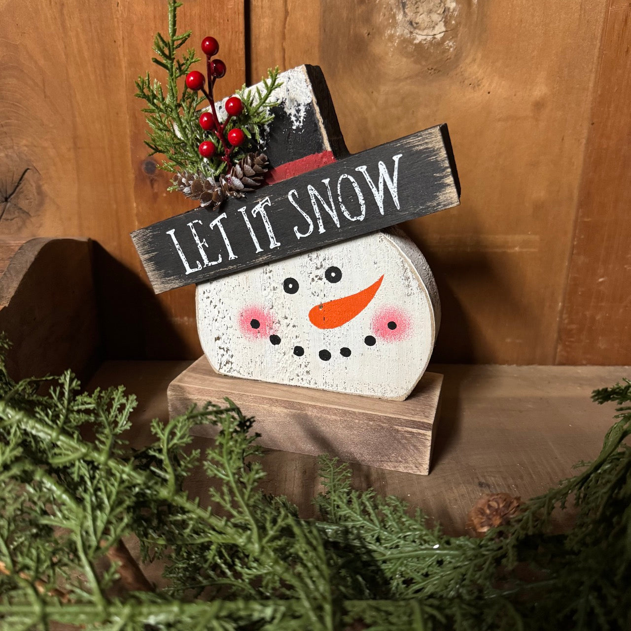 Let it Snow -  Snowman Sitter