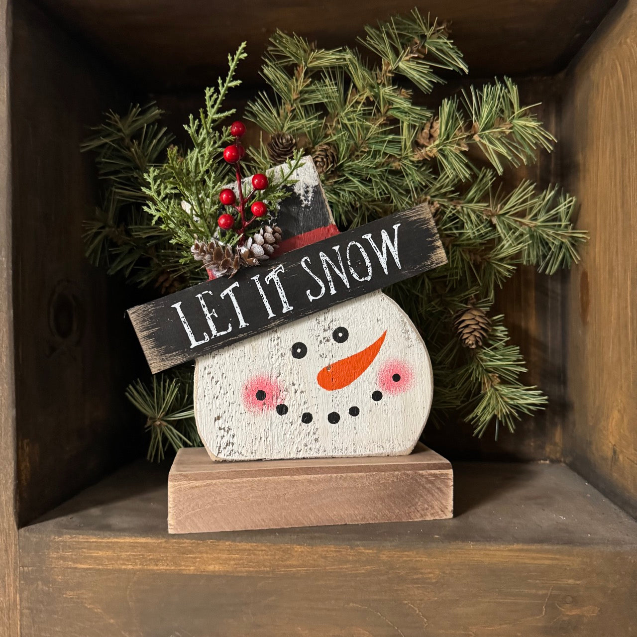 Let it Snow -  Snowman Sitter