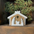 Wooden Nativity Scene