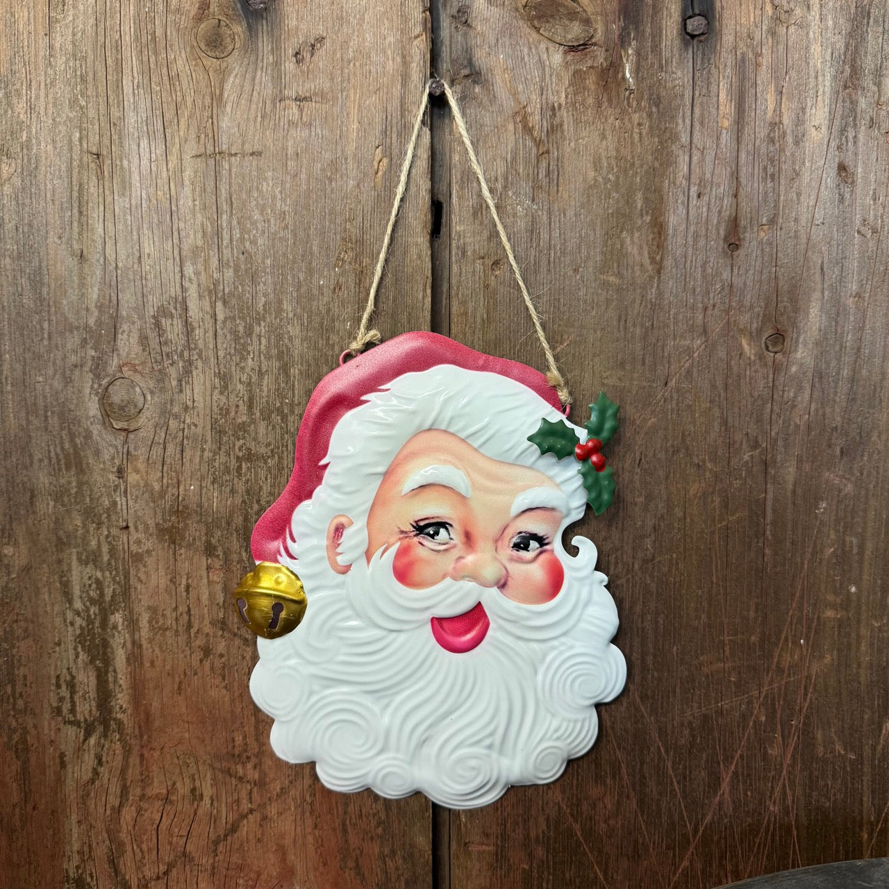 Vintage Santa - Hanging Ornament