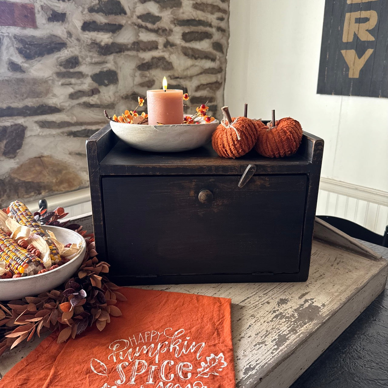 Bread Box Cabinet – Red Fox Pri