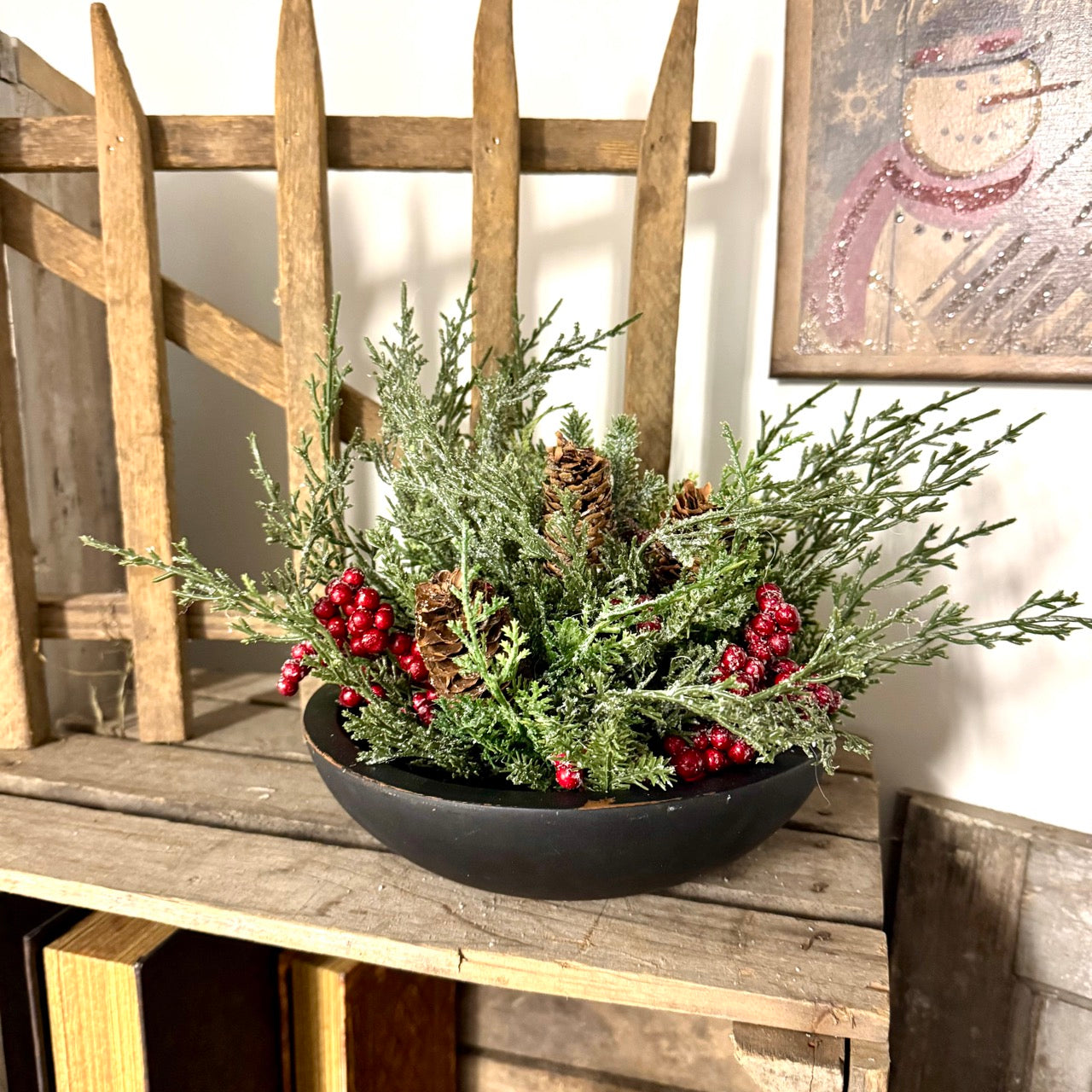 Glistening Cedar  - Half Sphere