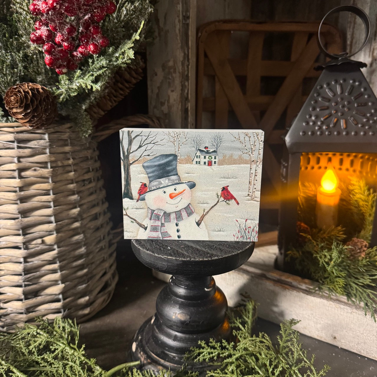 Frosty The Snowman - Wooden Block