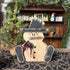 Wooden SittingSnowman - 16"
