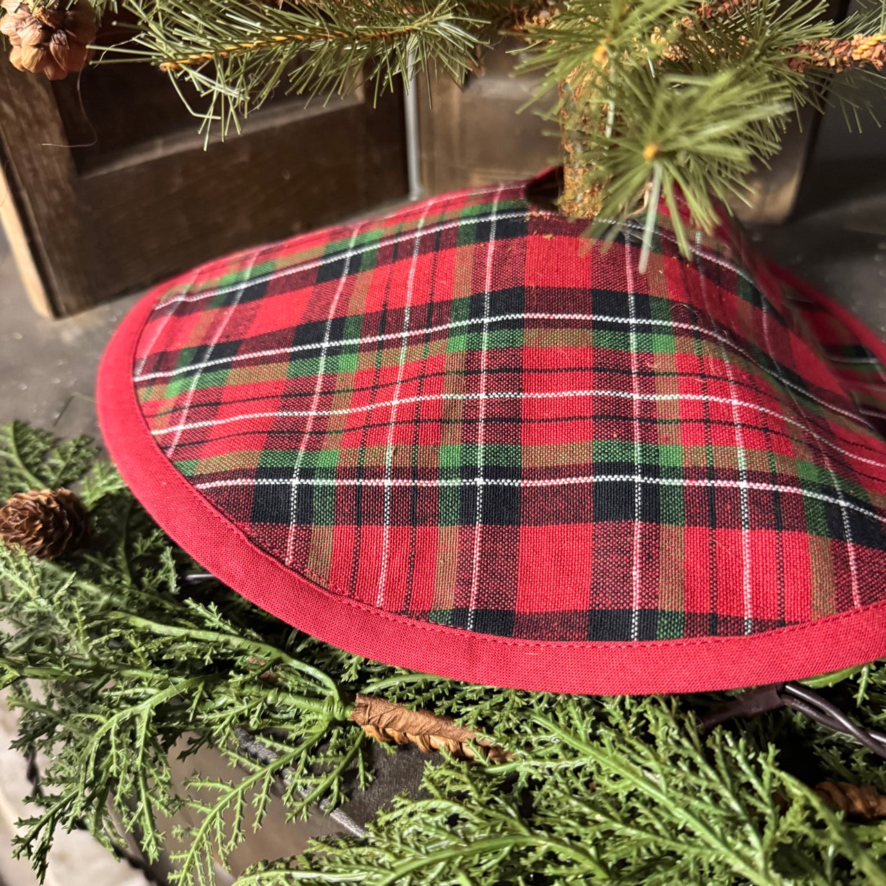 Christmas Plaid Tree Skirt