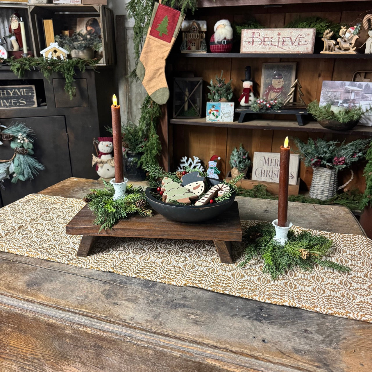 Stone Gate Table Runner