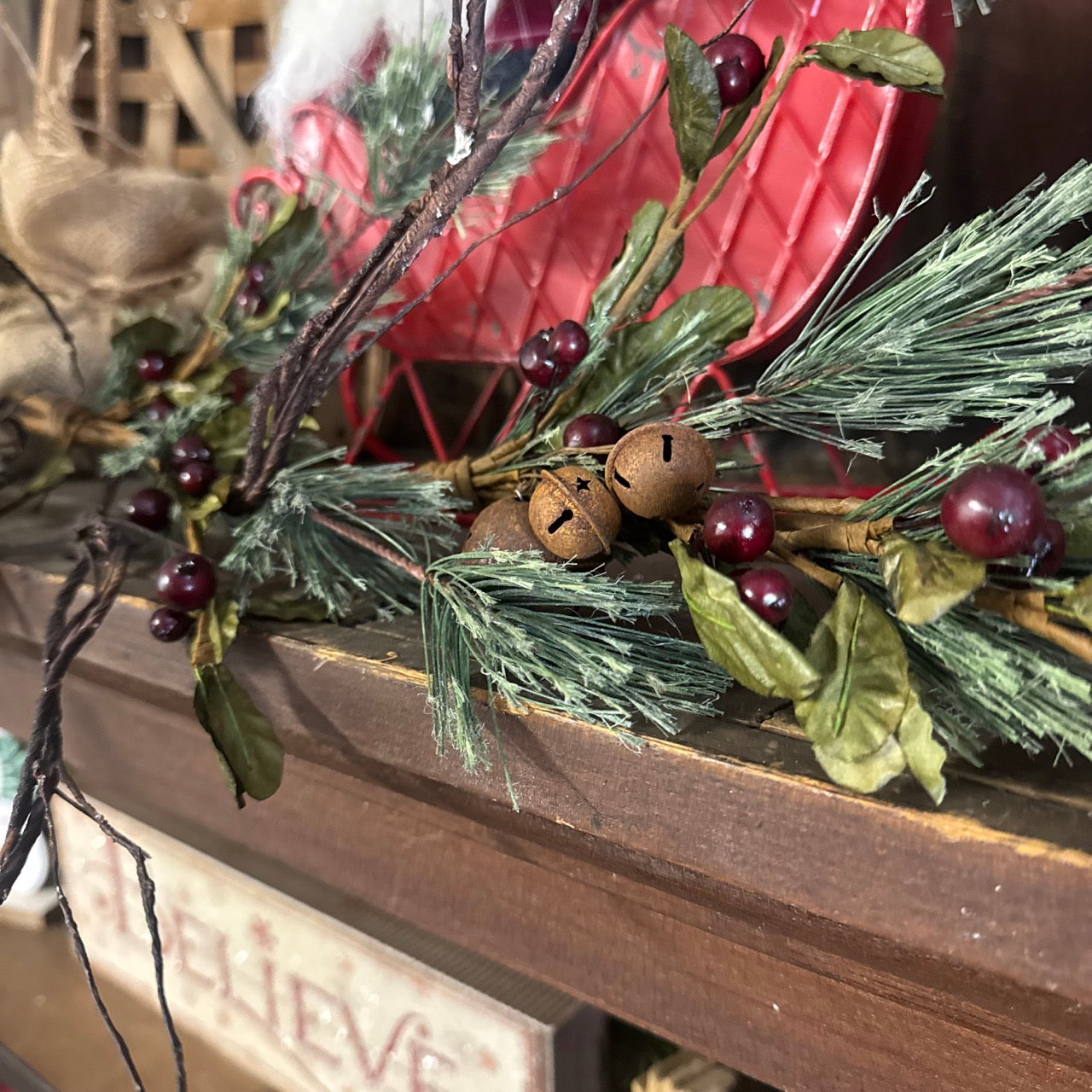 Winter Berry Garland