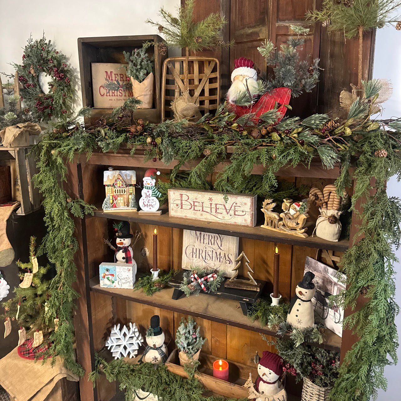 Winter Berry Garland