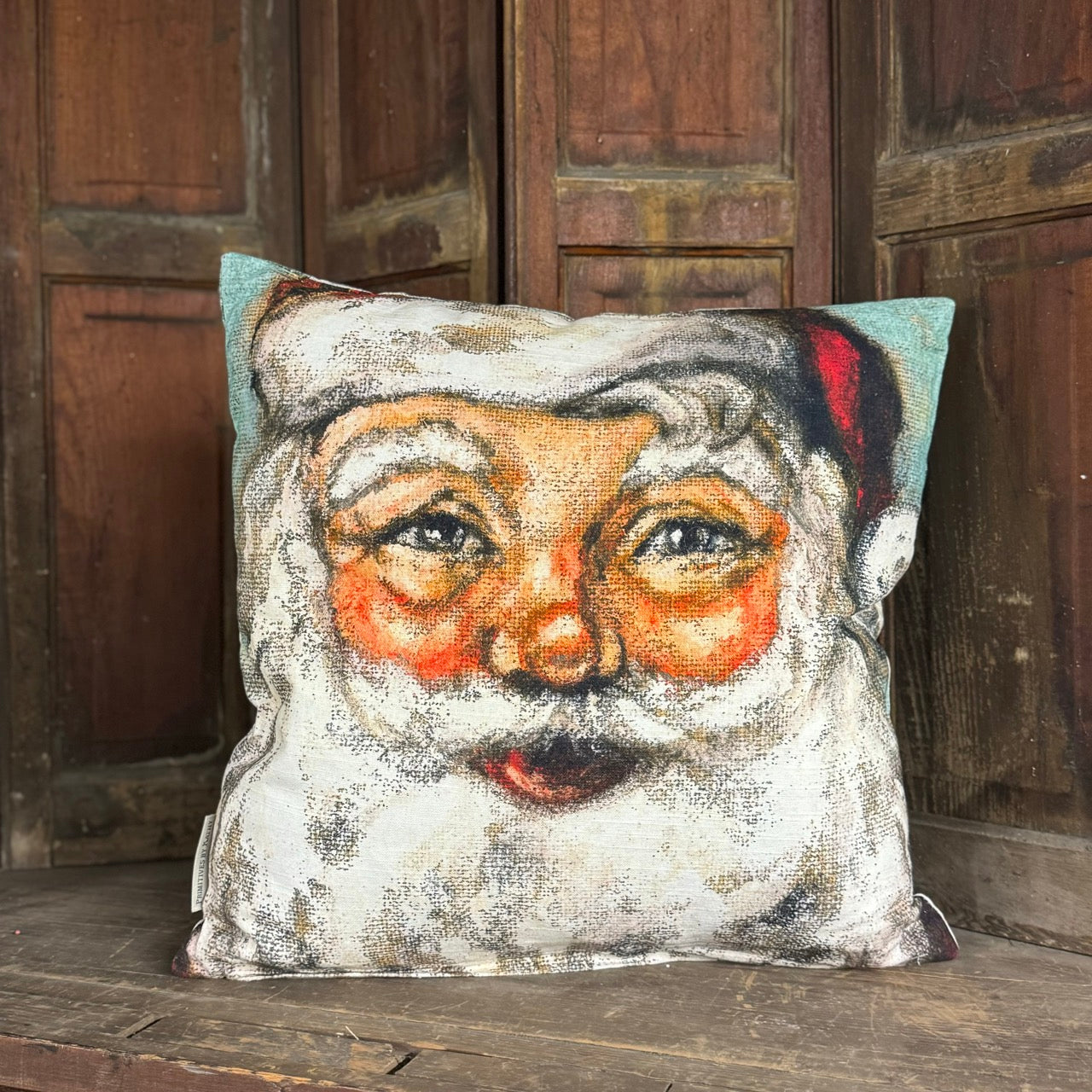 Santas Sleigh Pillow